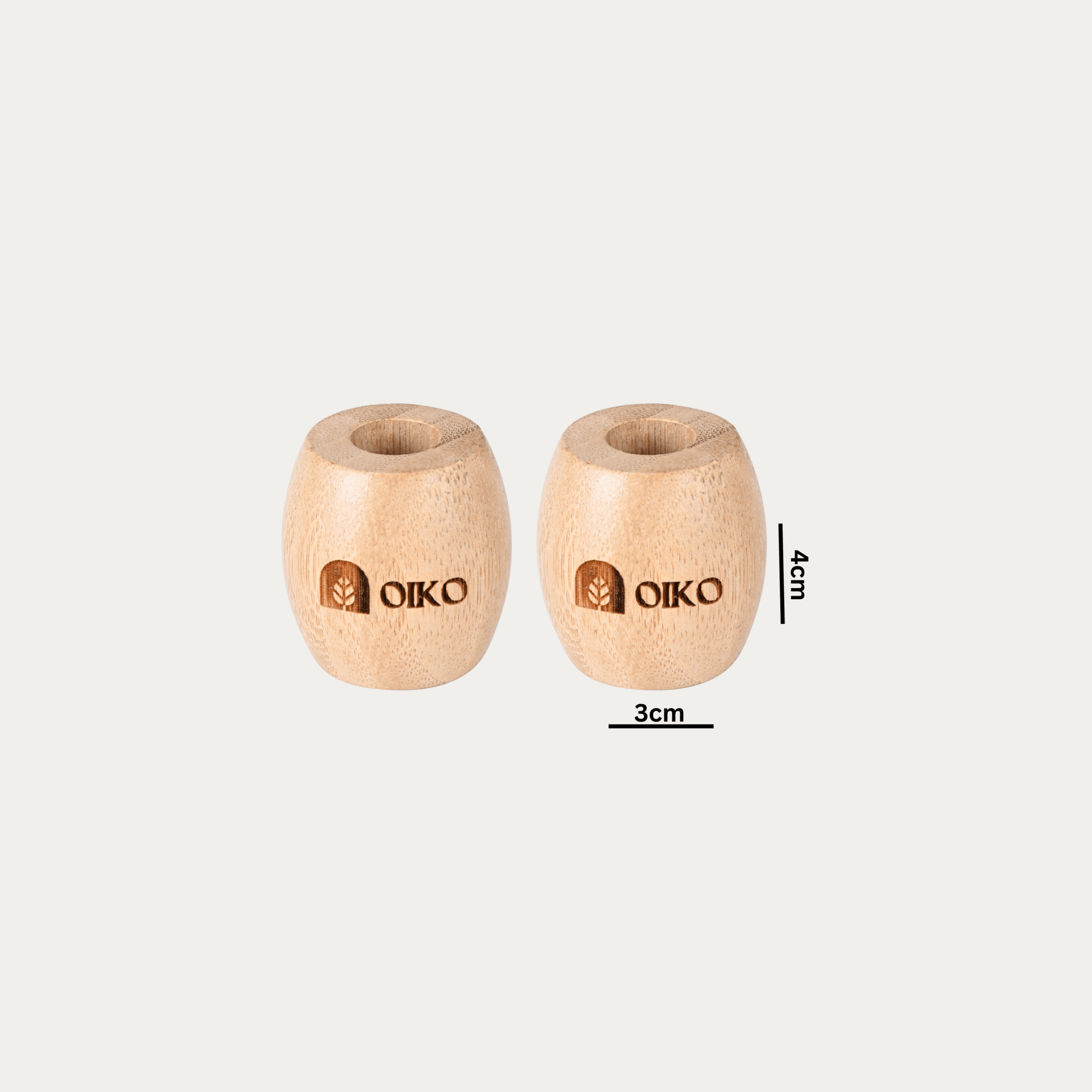 Bamboo versatile Holder | Elegant Storage for Toothbrush & Pen - OIKO
